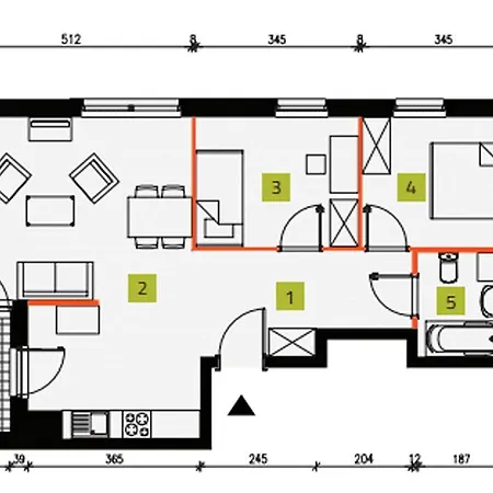 Appartamento Cch Elephant Poznań